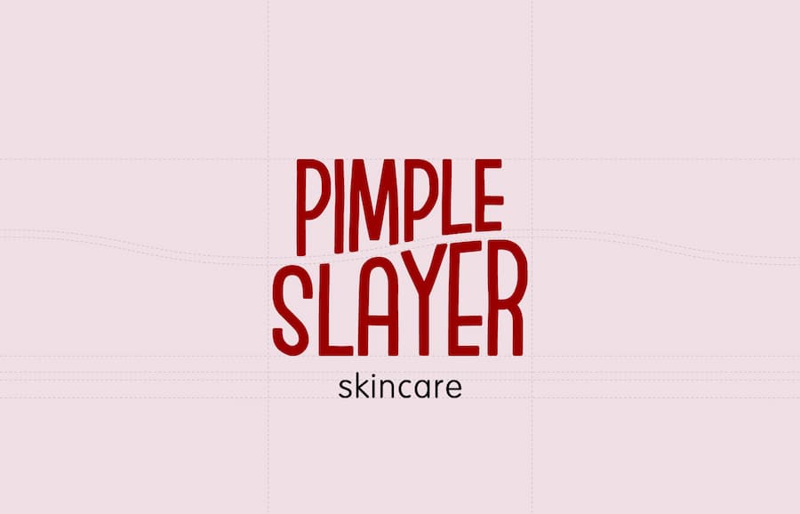 Pimple slayer logo structure