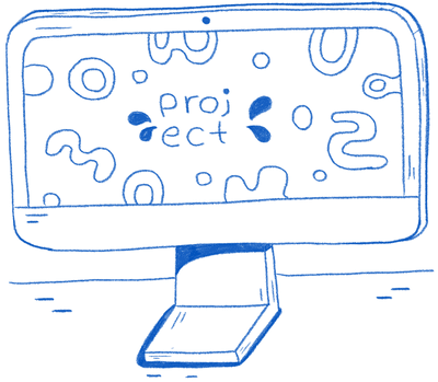 Illustration of Apple's iMac